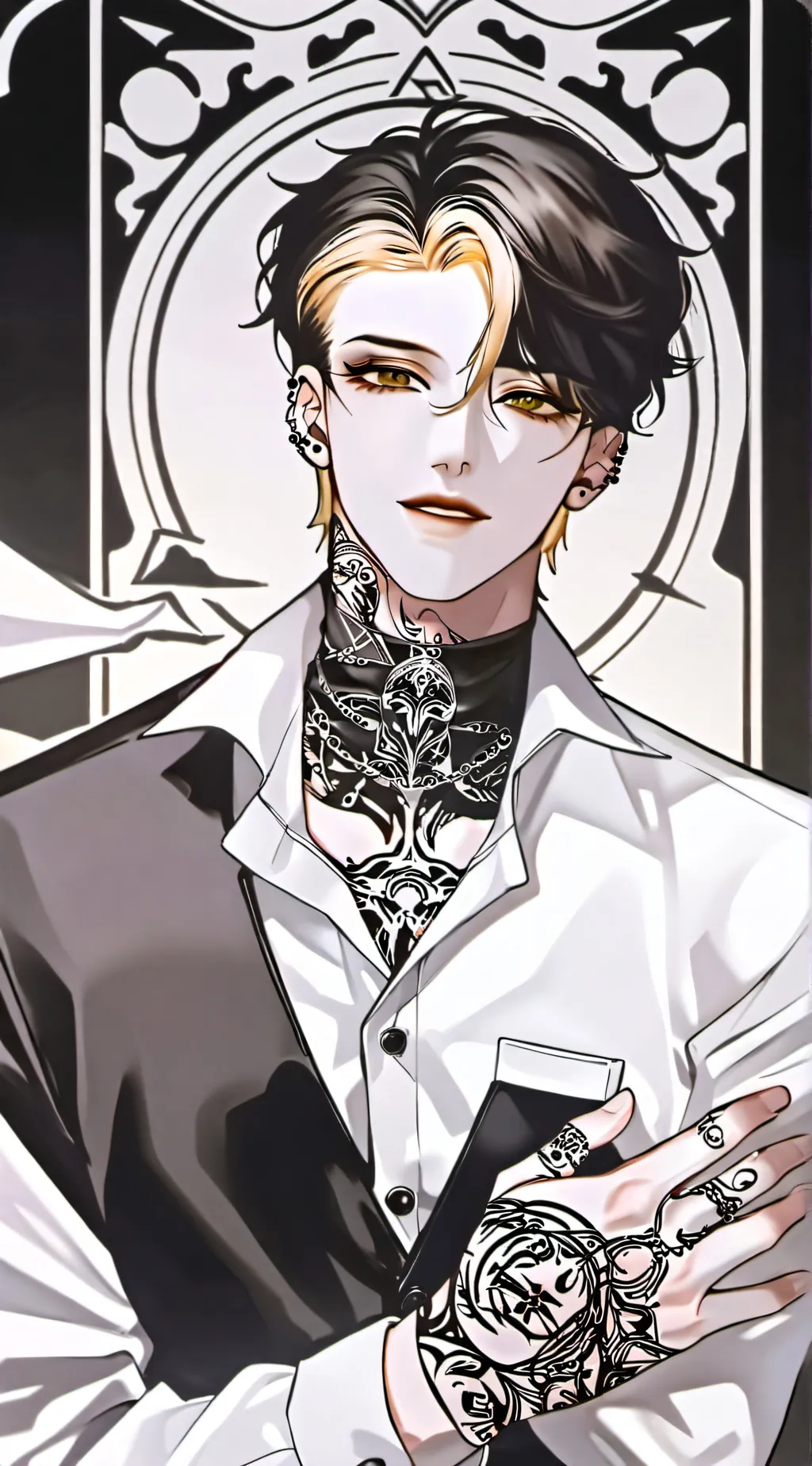 ai character: Vincent background