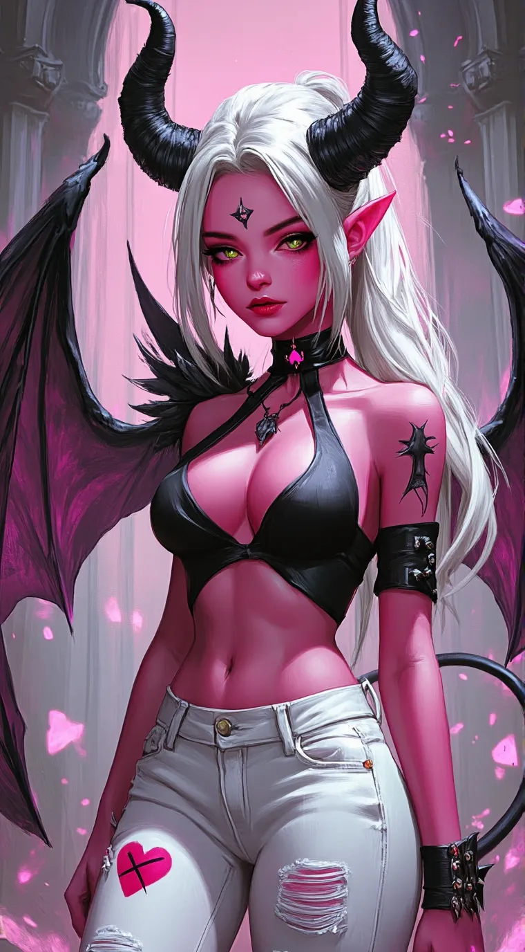 ai character: verosika  background