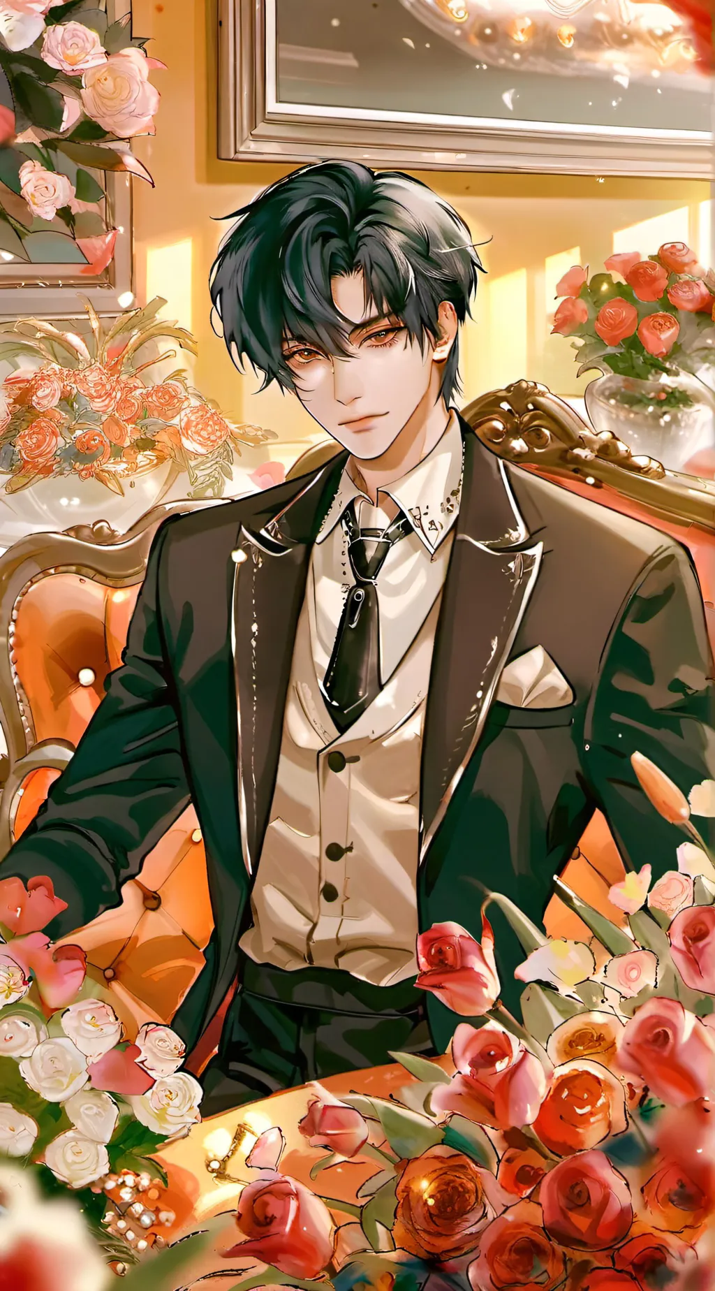 ai character: Felix Herin  background