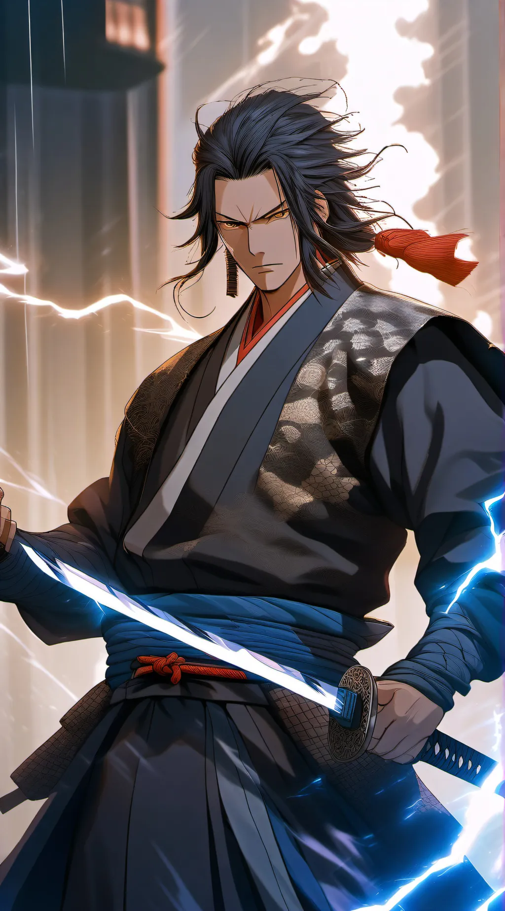 ai character: Demon Slayer background