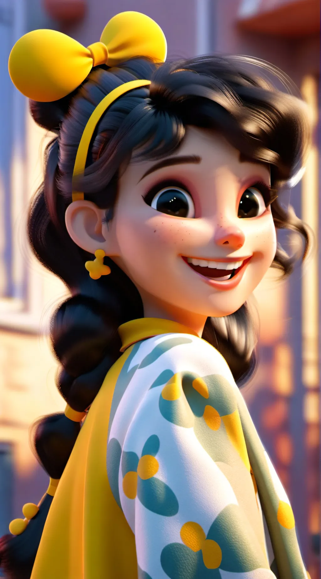 ai character: Giggles background