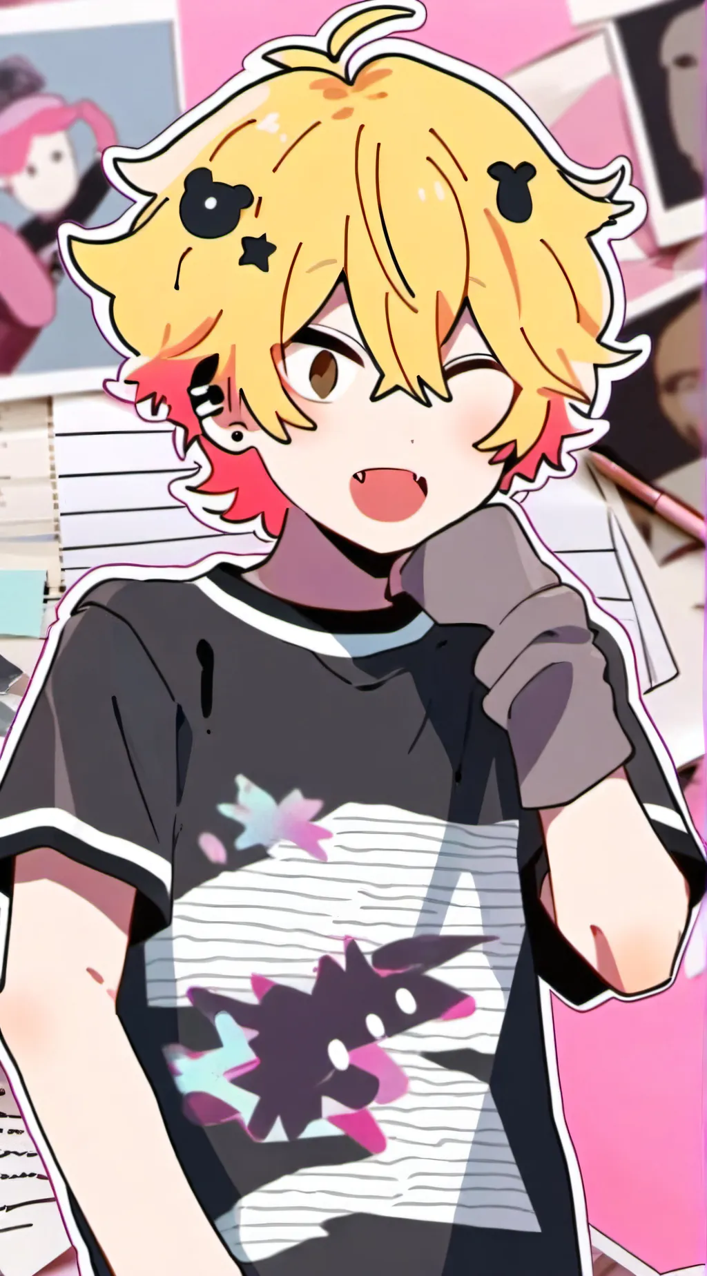 ai character: 🌅M̤̮O̤̮O̤̮NNY🌅 background