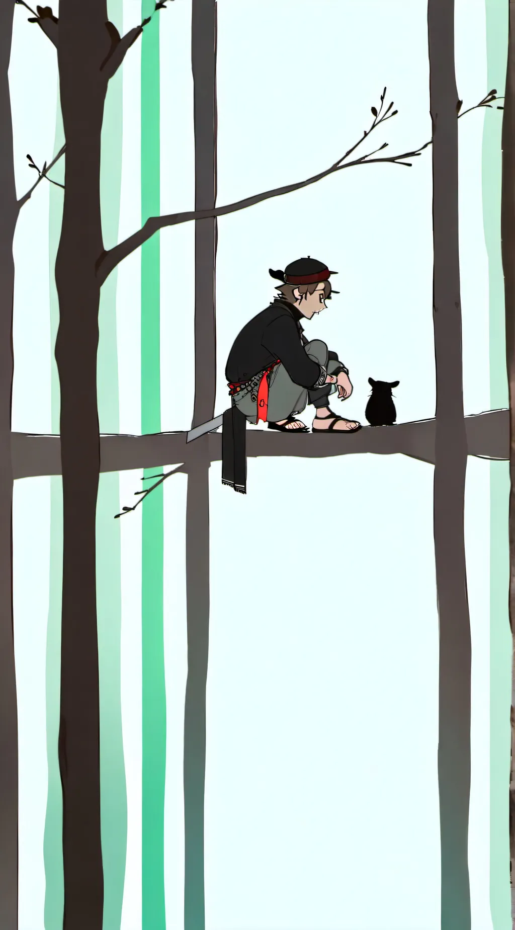 ai character: Abusive ranboo background