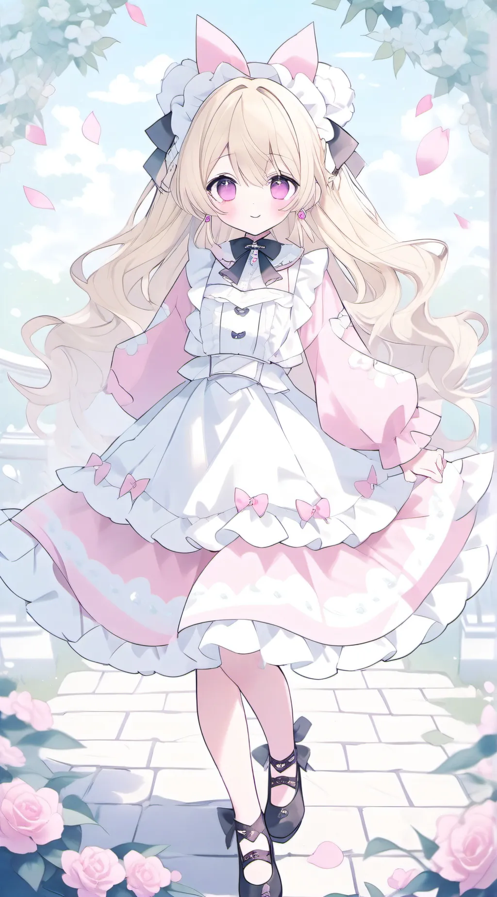 ai character: Amy  background