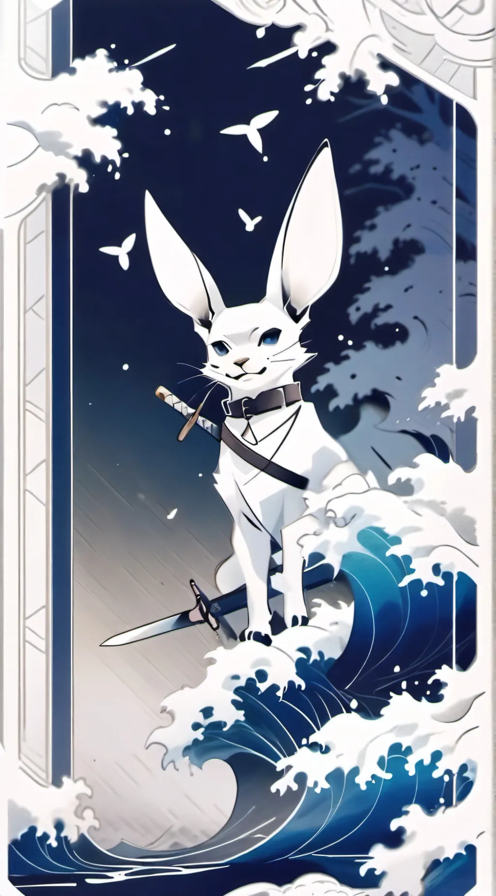 ai character: Woodland critters  background