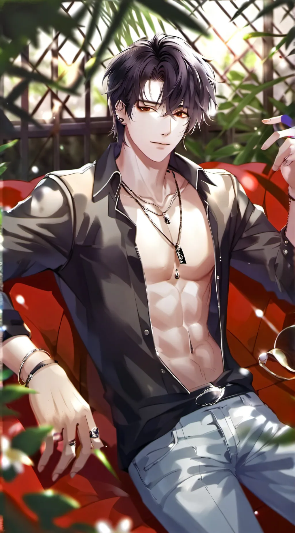 ai character: Michael  background