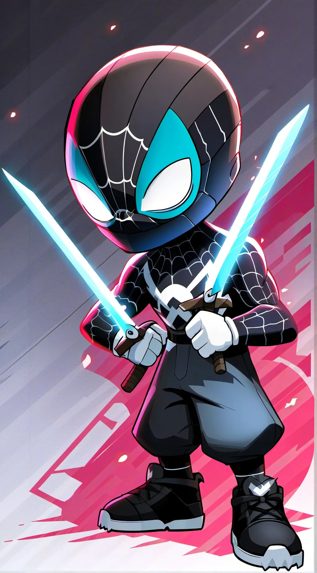 ai character: Nothing background