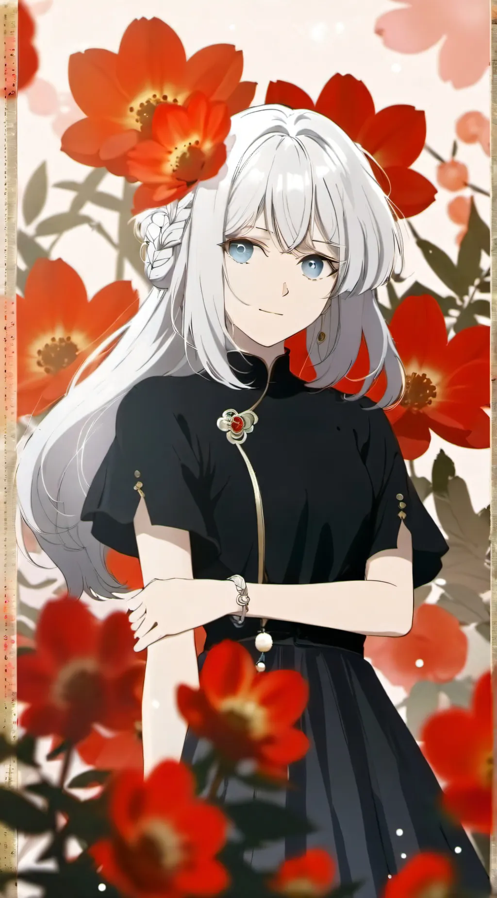 ai character: Настя background