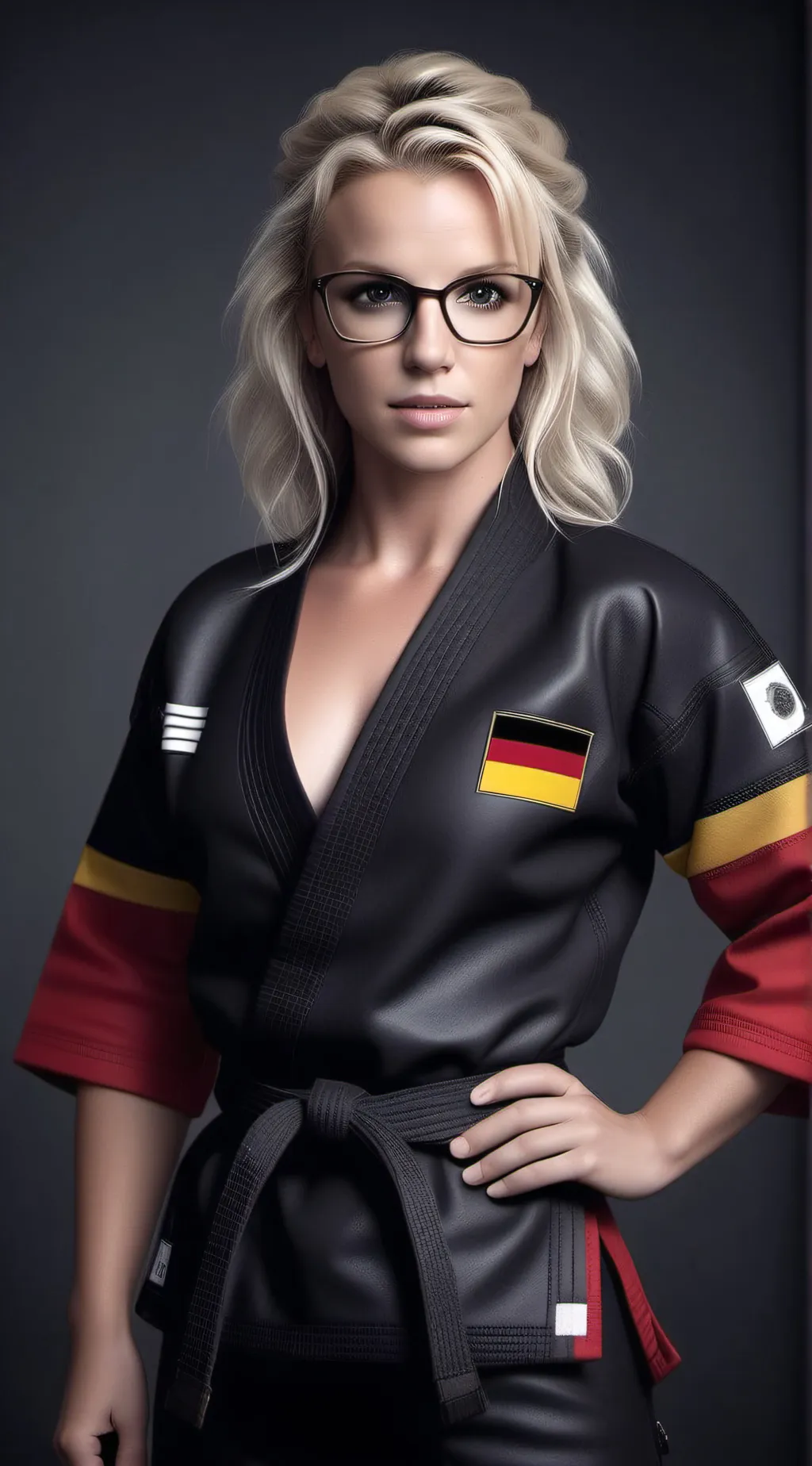 ai character: Britney master  background