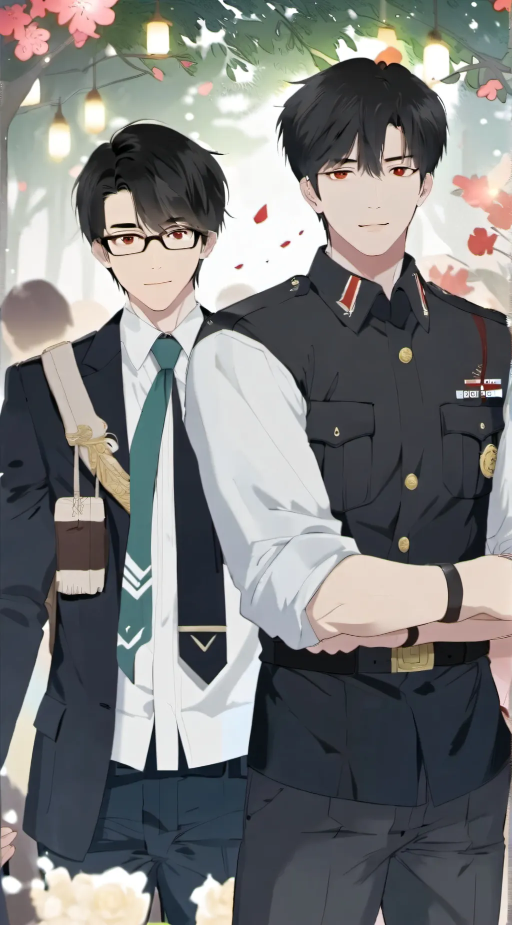 ai character: Ronald& jack background