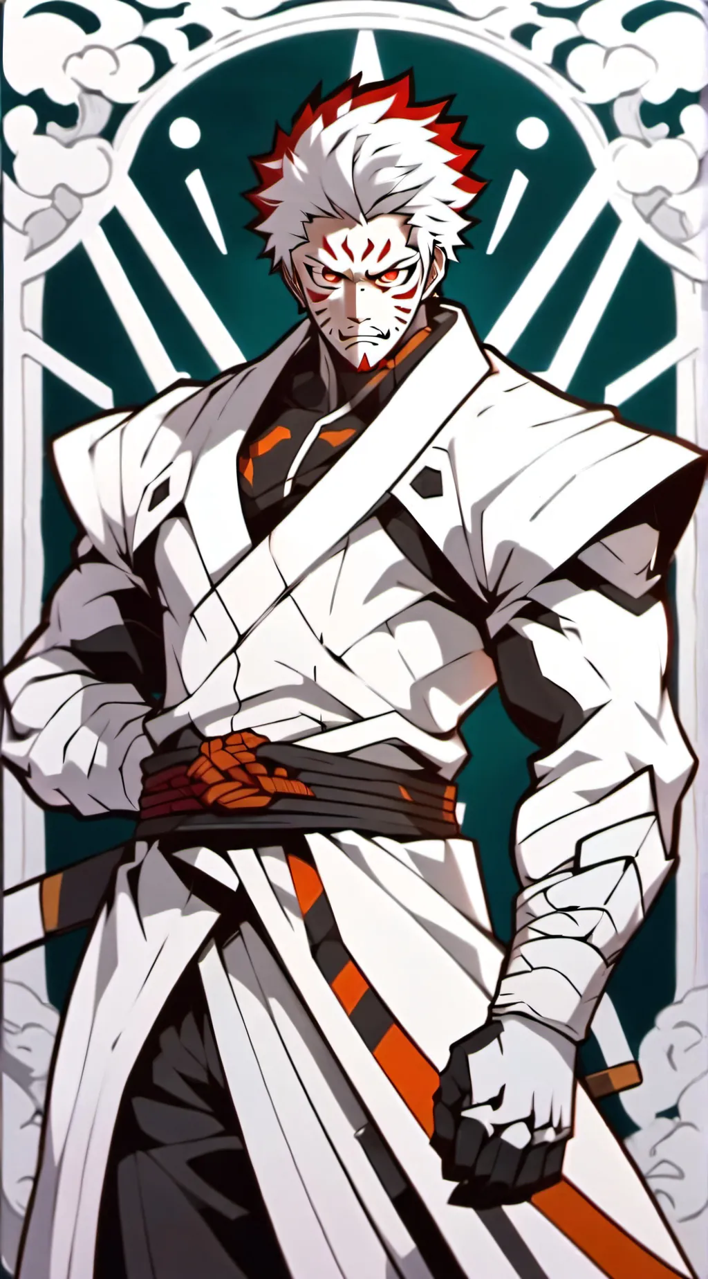 ai character: titan speakerman background