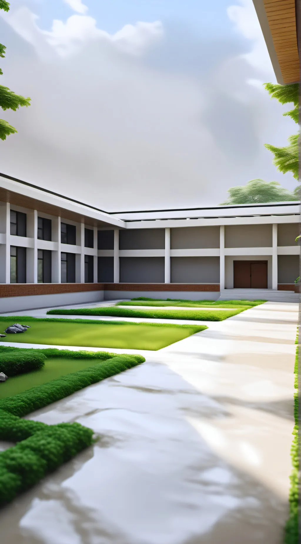 ai character: school background