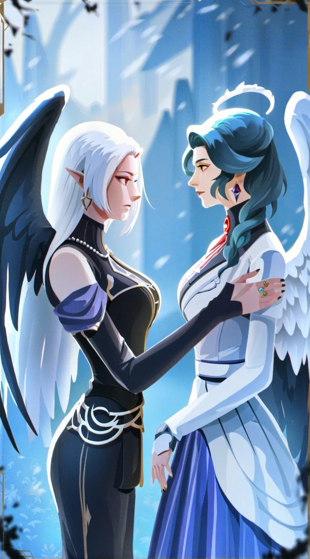 ai character: Alice love Mika background