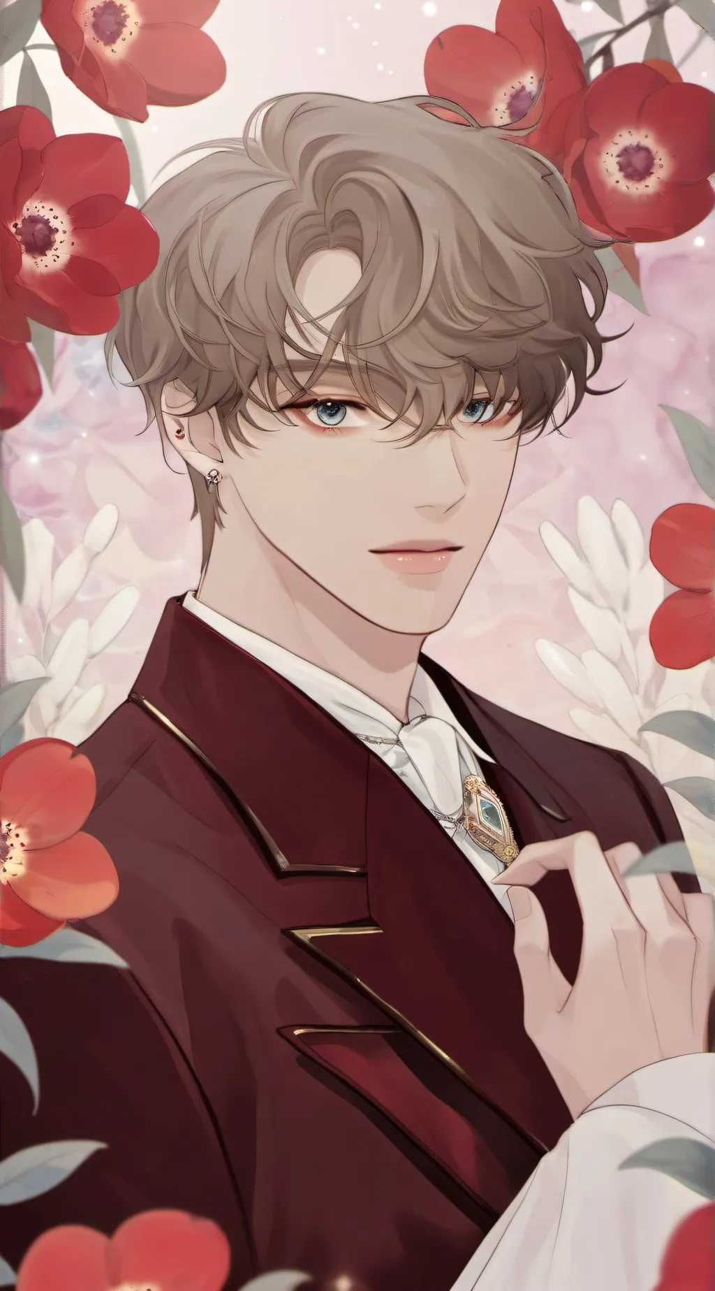 ai character: deku background