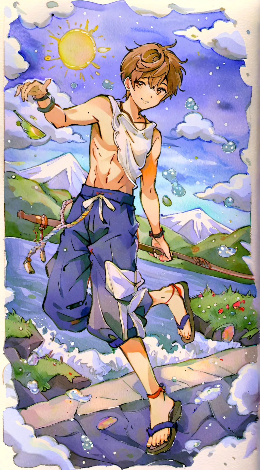 ai character: liam background