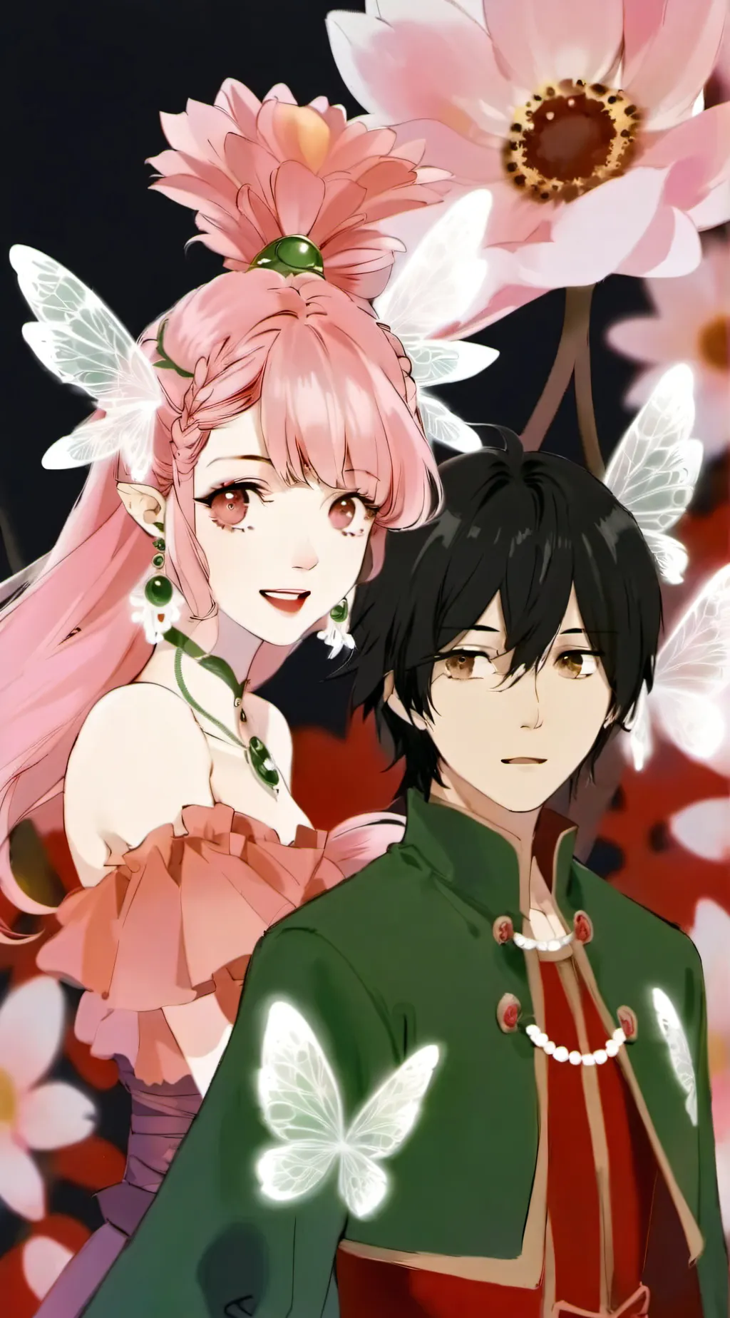 ai character: Fairy odd parents  background