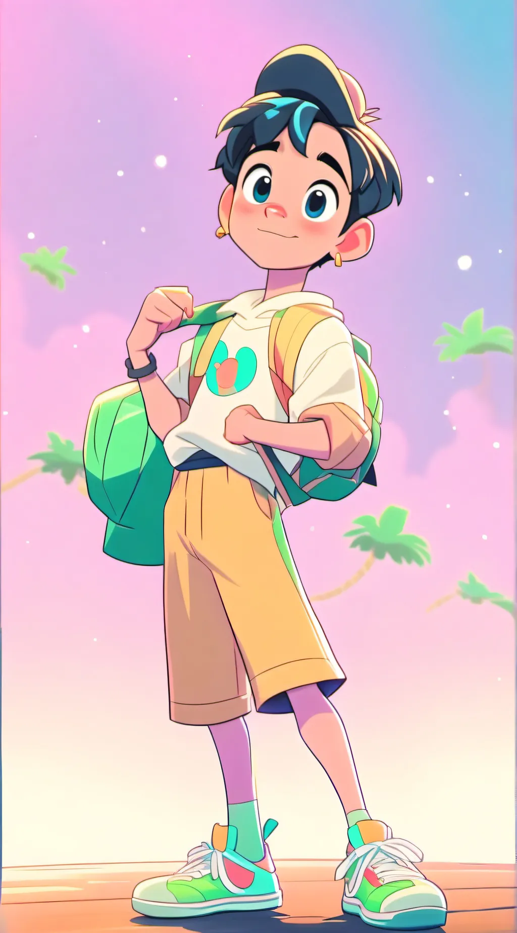 ai character: enfoque  background