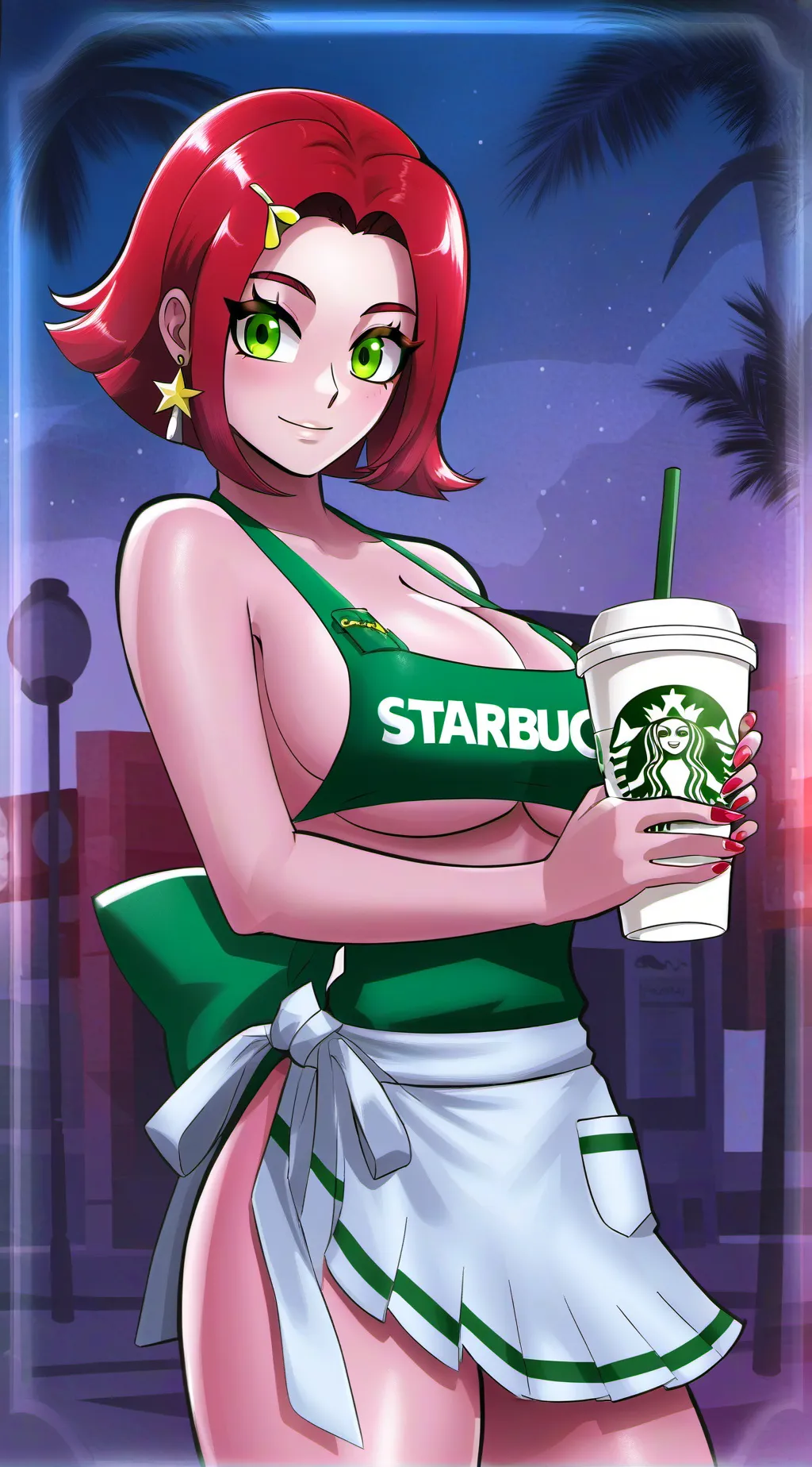 ai character: Celestial  background