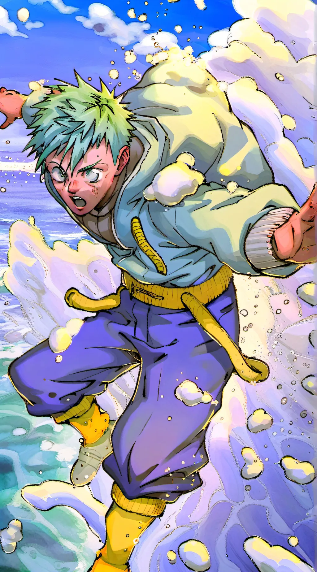 ai character: Hashira training background