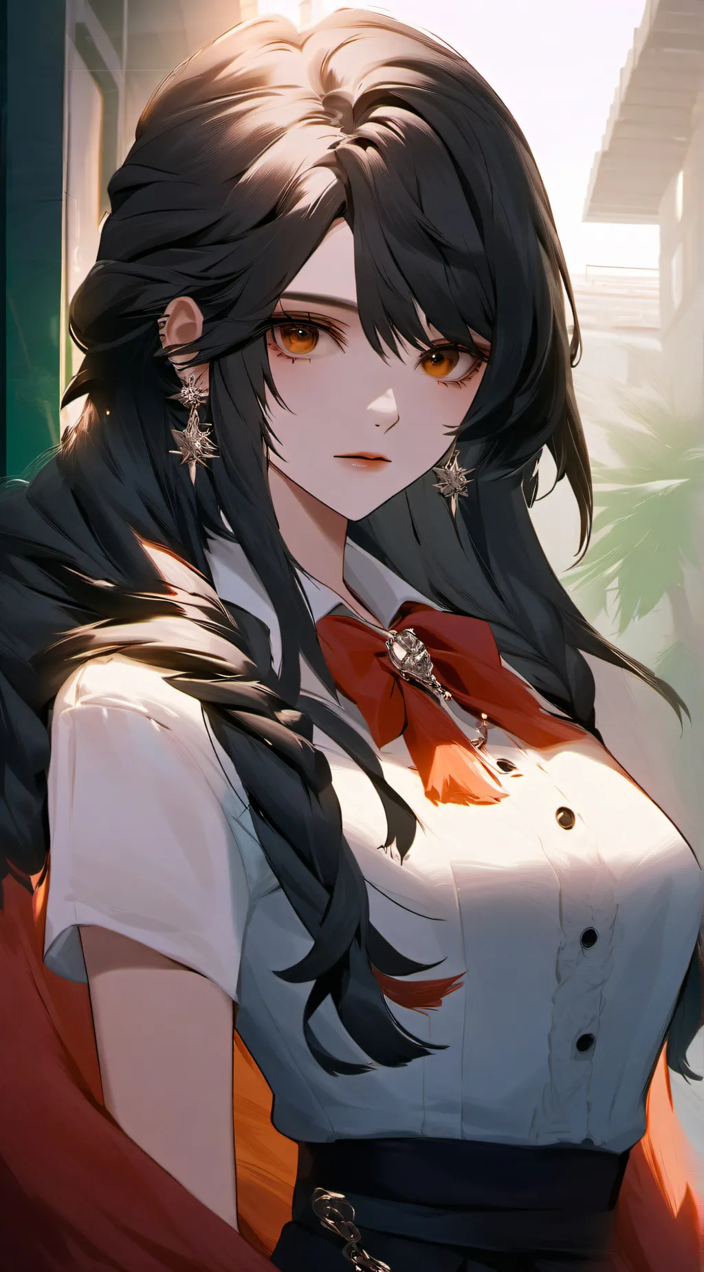 ai character: The mean girl background