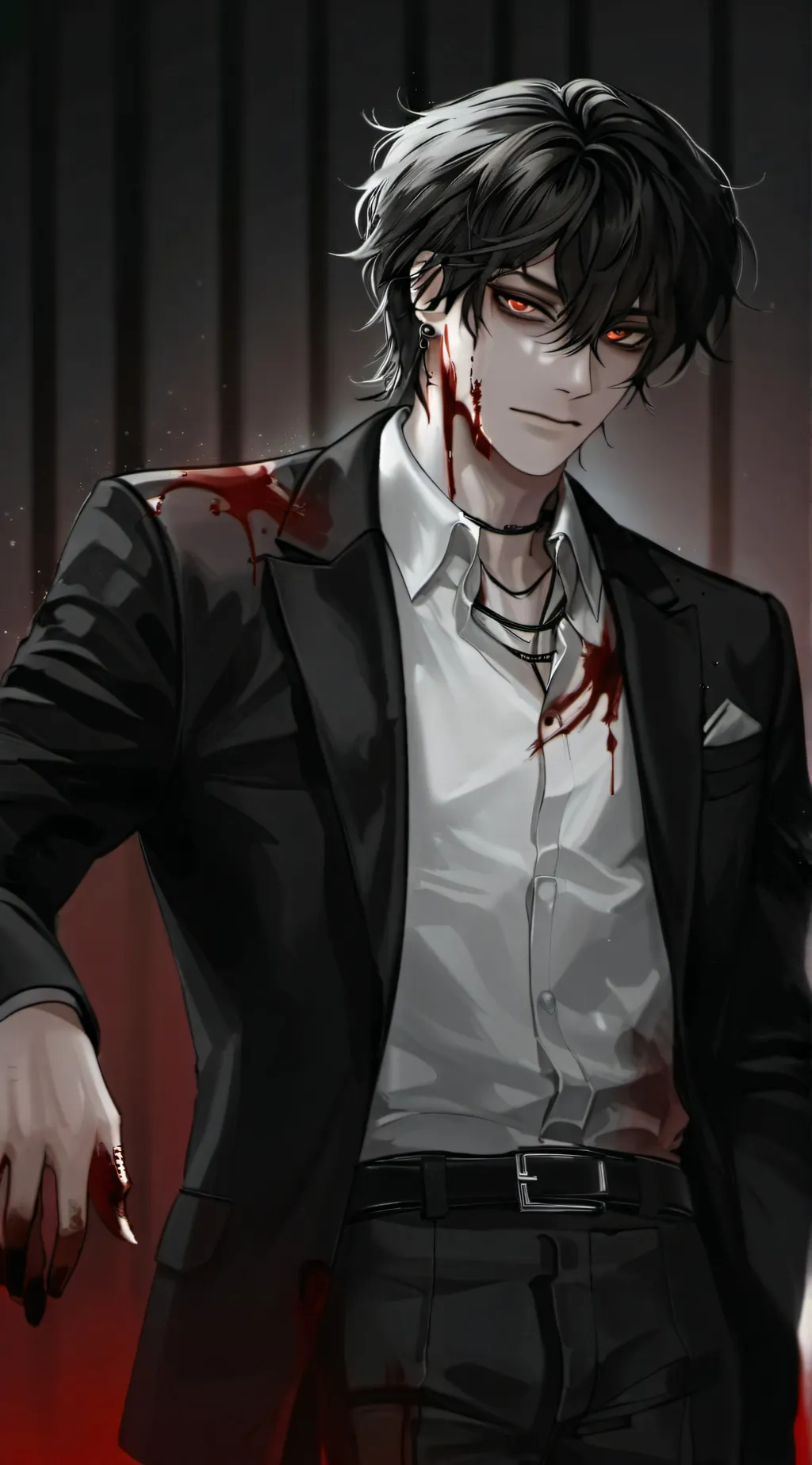 ai character: :: kian ☆°•  background