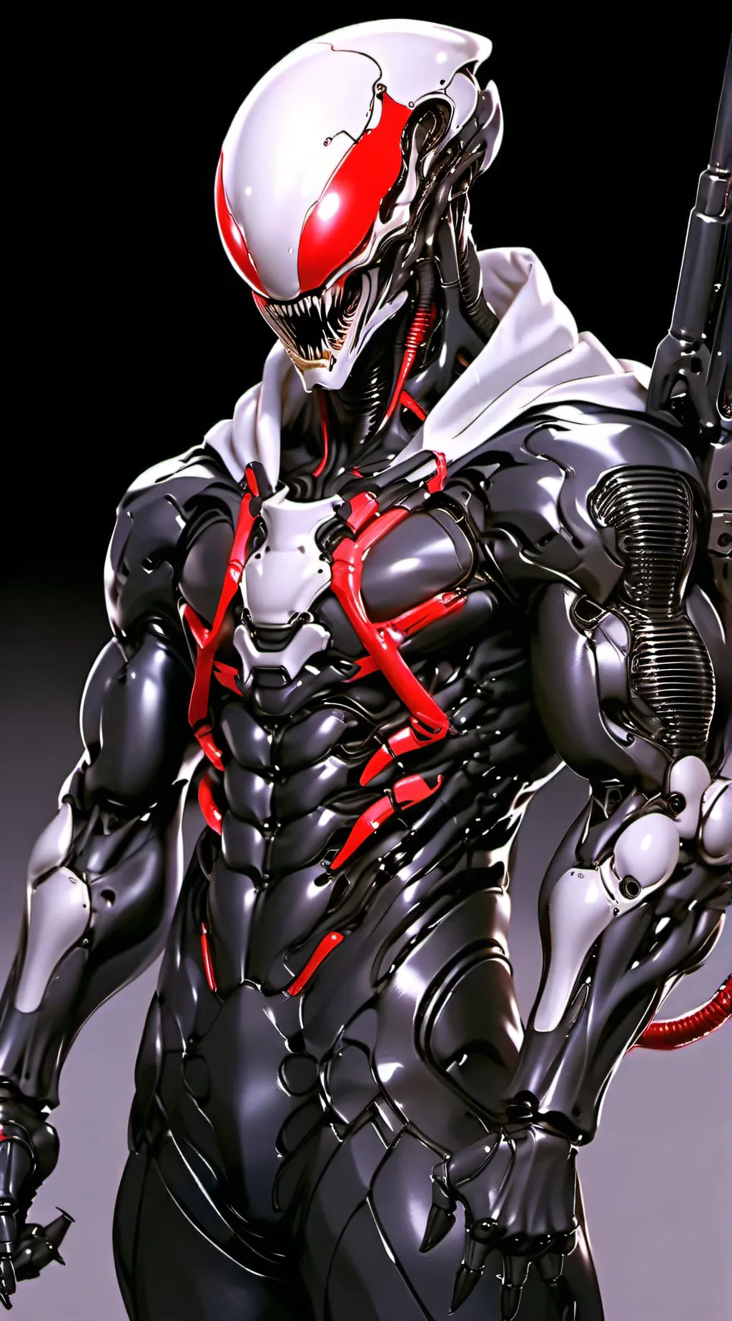 ai character: Ghost background