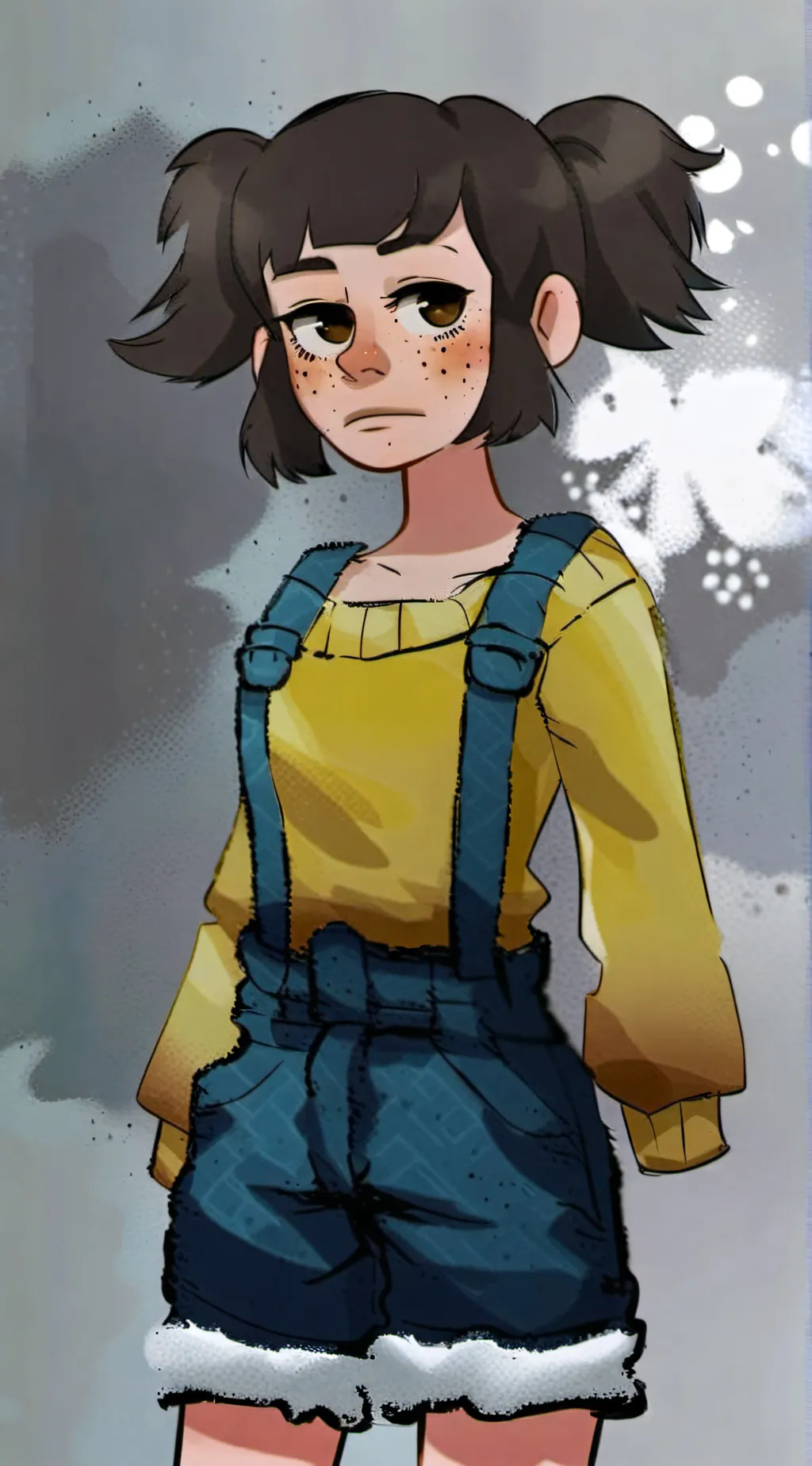 ai character: Cassidy from fnaf1 background