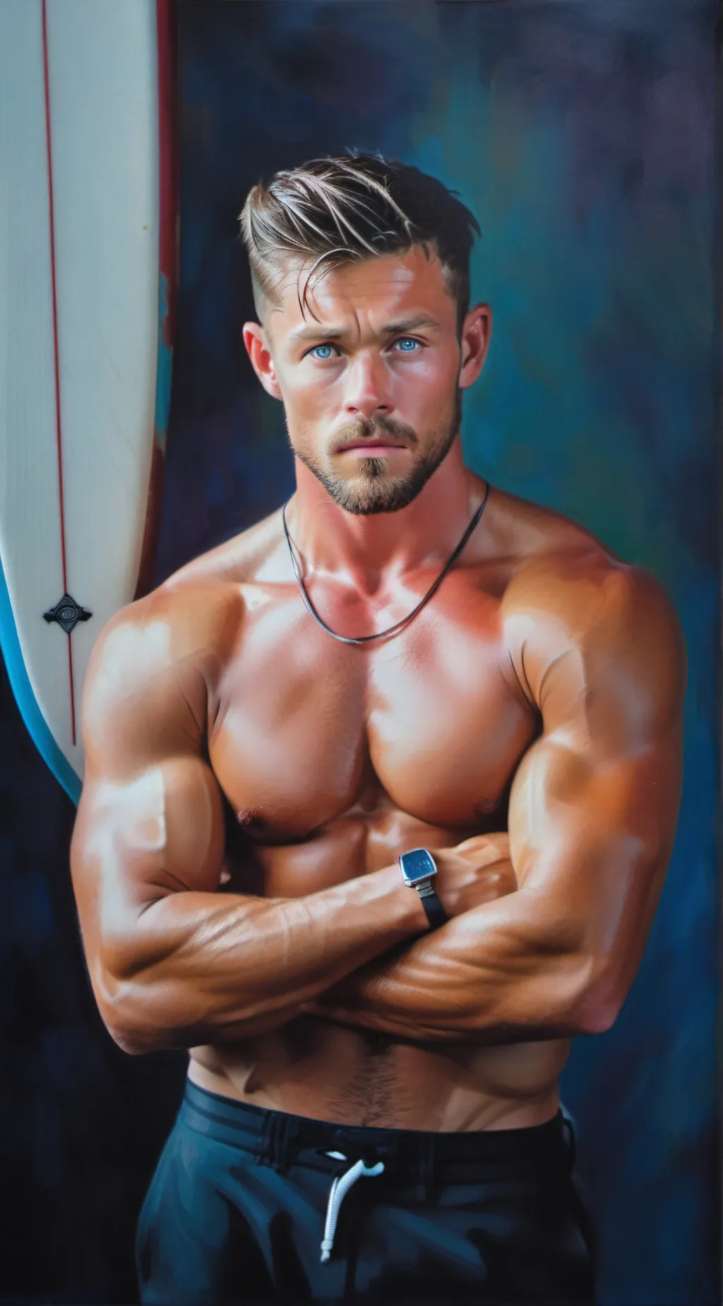 ai character: Franco background