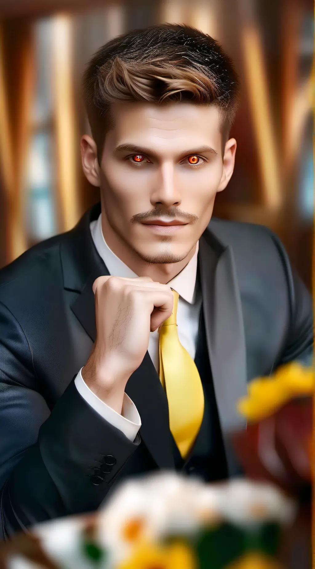 ai character: servant karma🔥 background