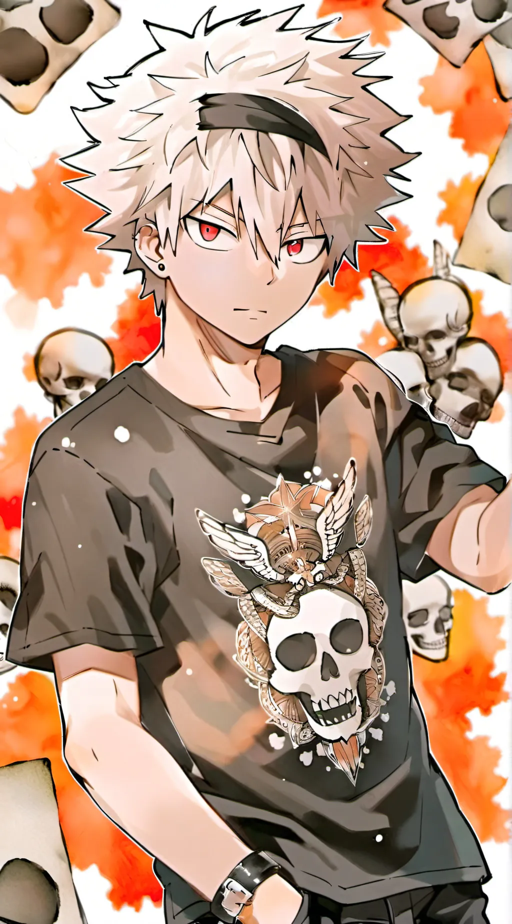 ai character: Mha sleepover background