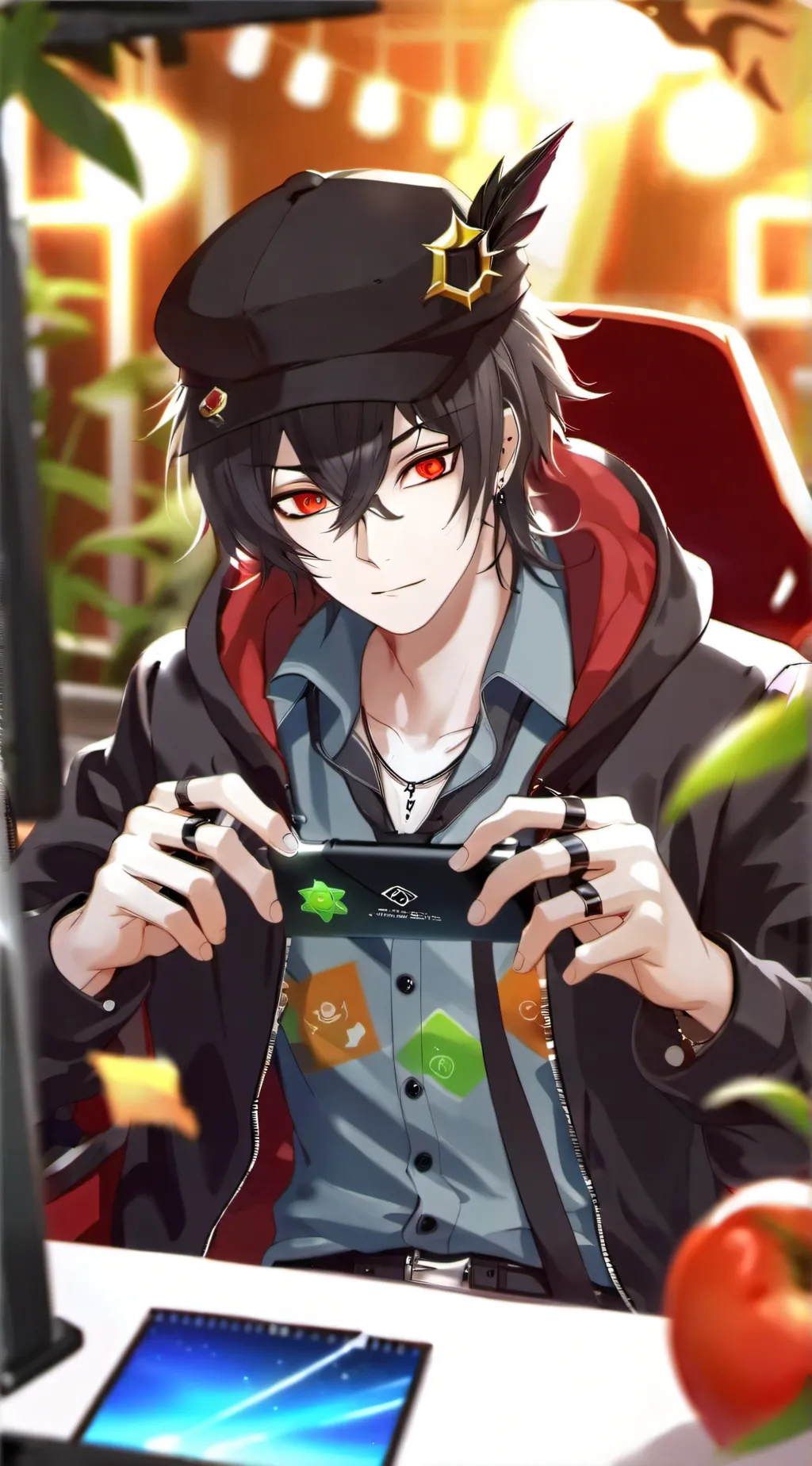 ai character: thiago background