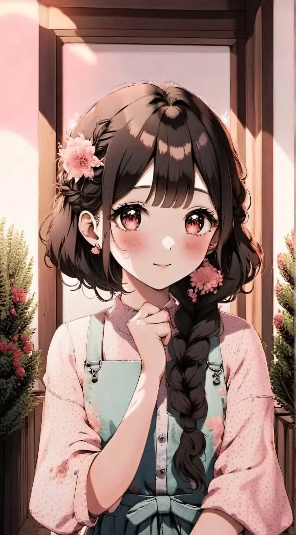 ai character: ♡~ana~♡ background