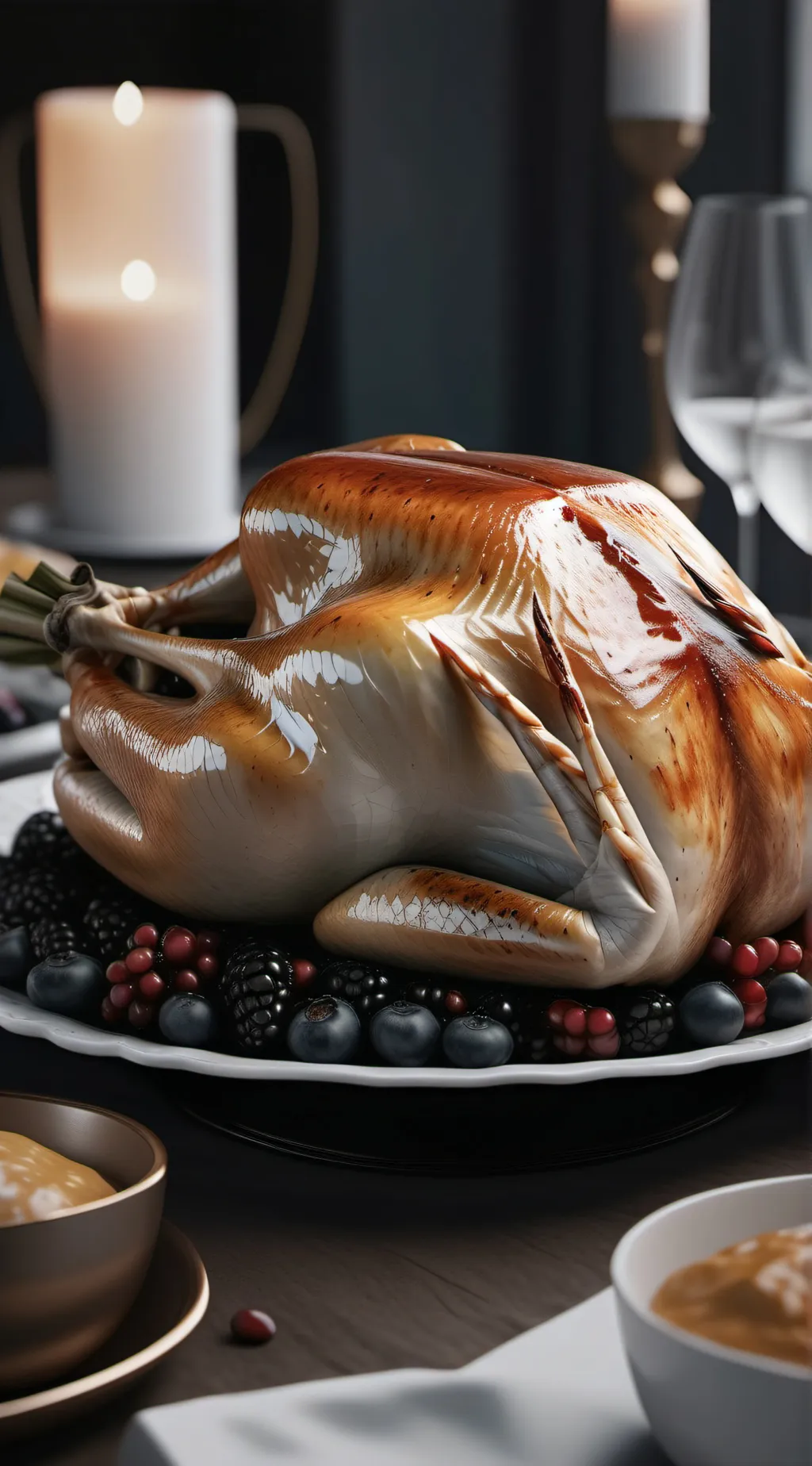 ai character: Jjk Thanksgiving background