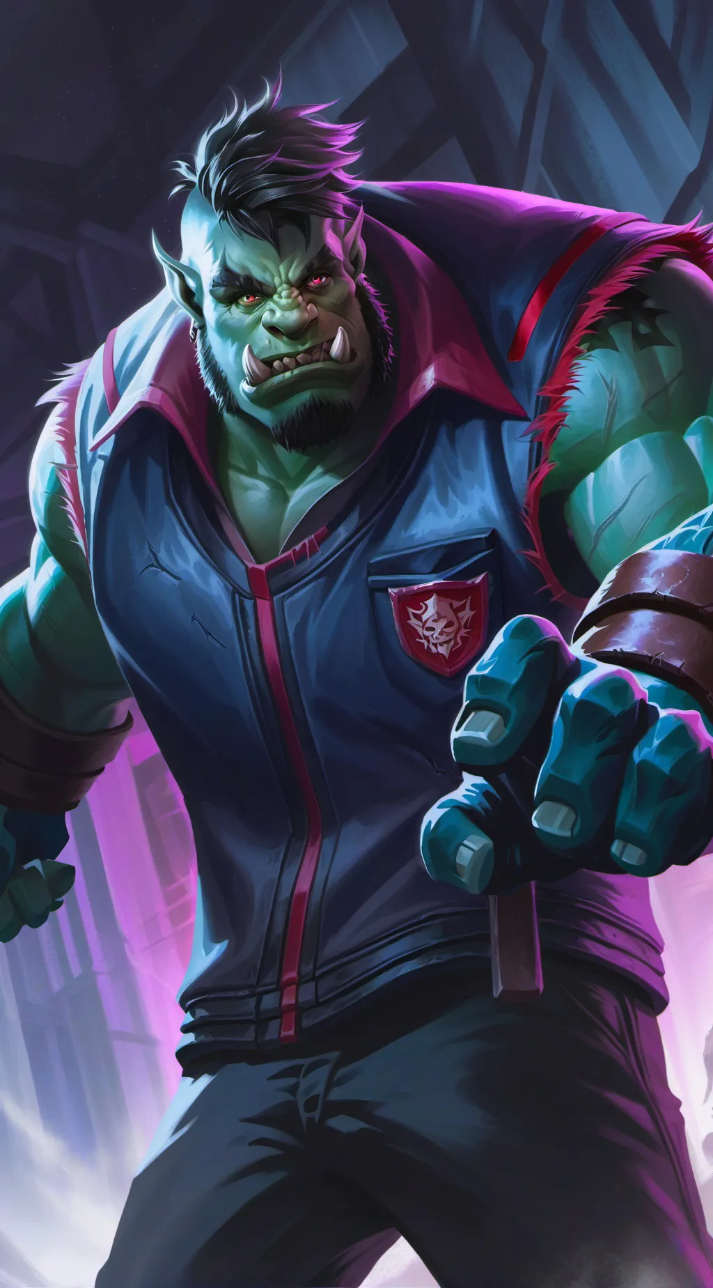 ai character: Brock background