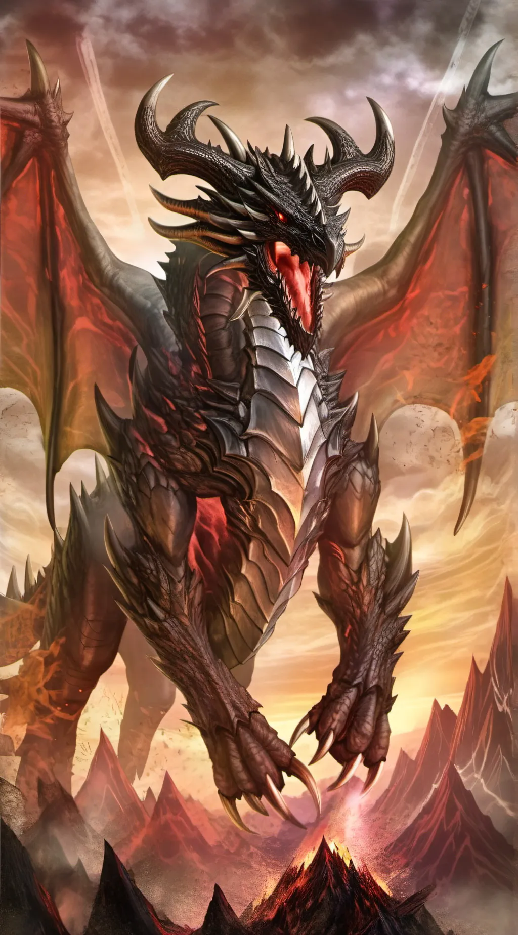 ai character: Darksmoke background