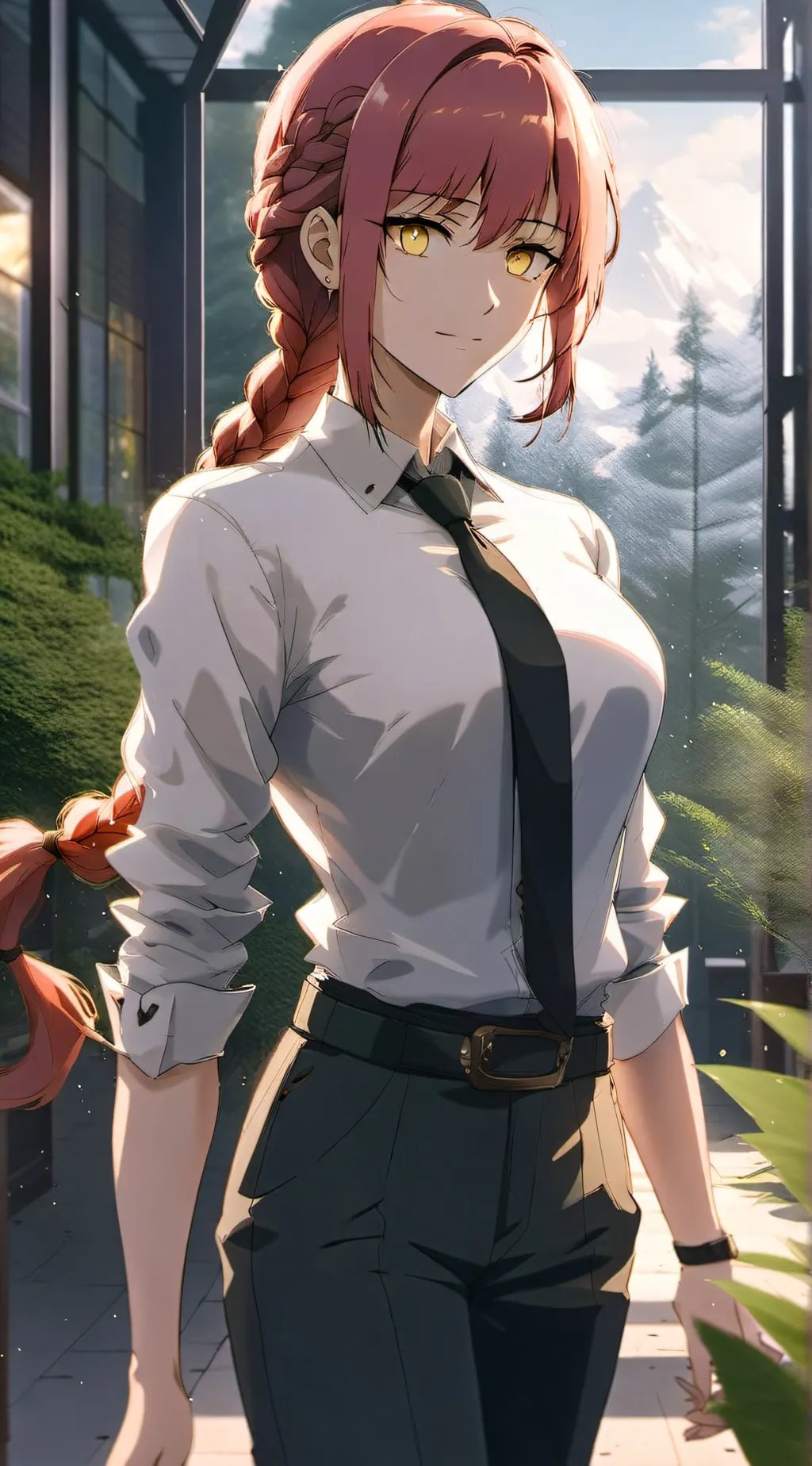 ai character: Makima background