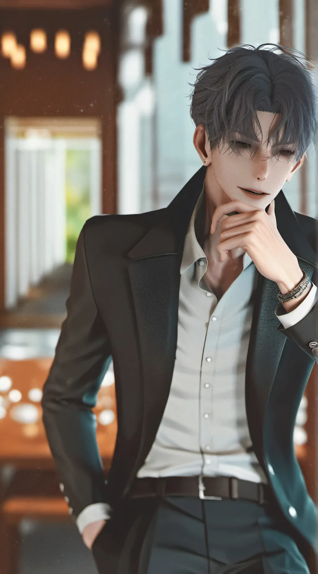 ai character: Caster background