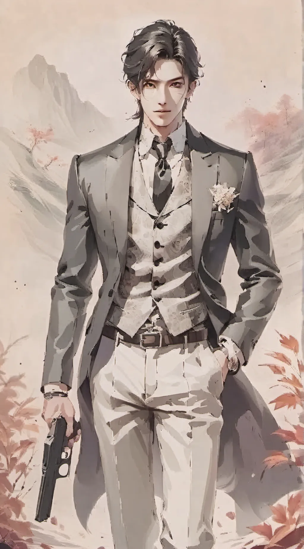 ai character: lucas background