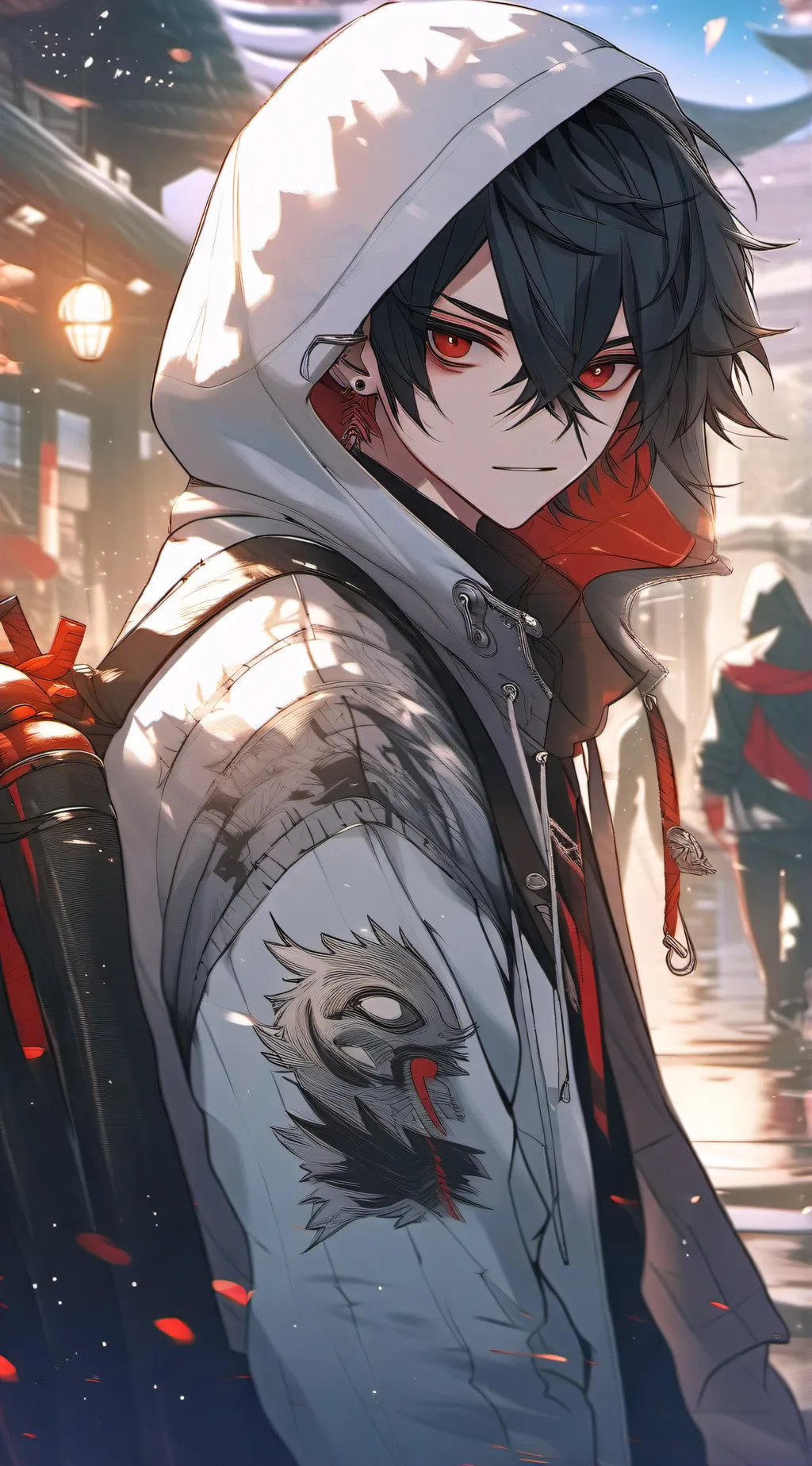 ai character: Jacob  background