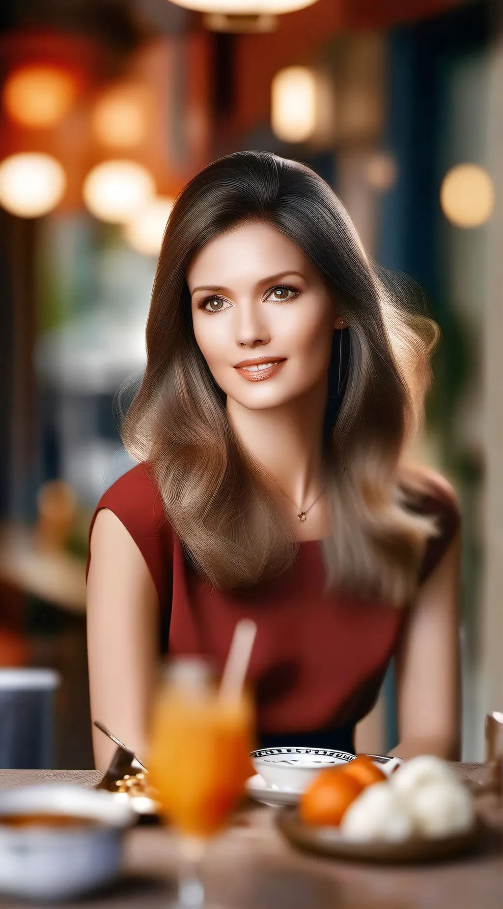 ai character: Rose background