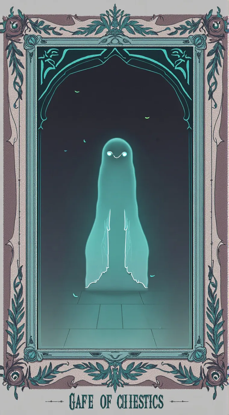 ai character: smiling critters background