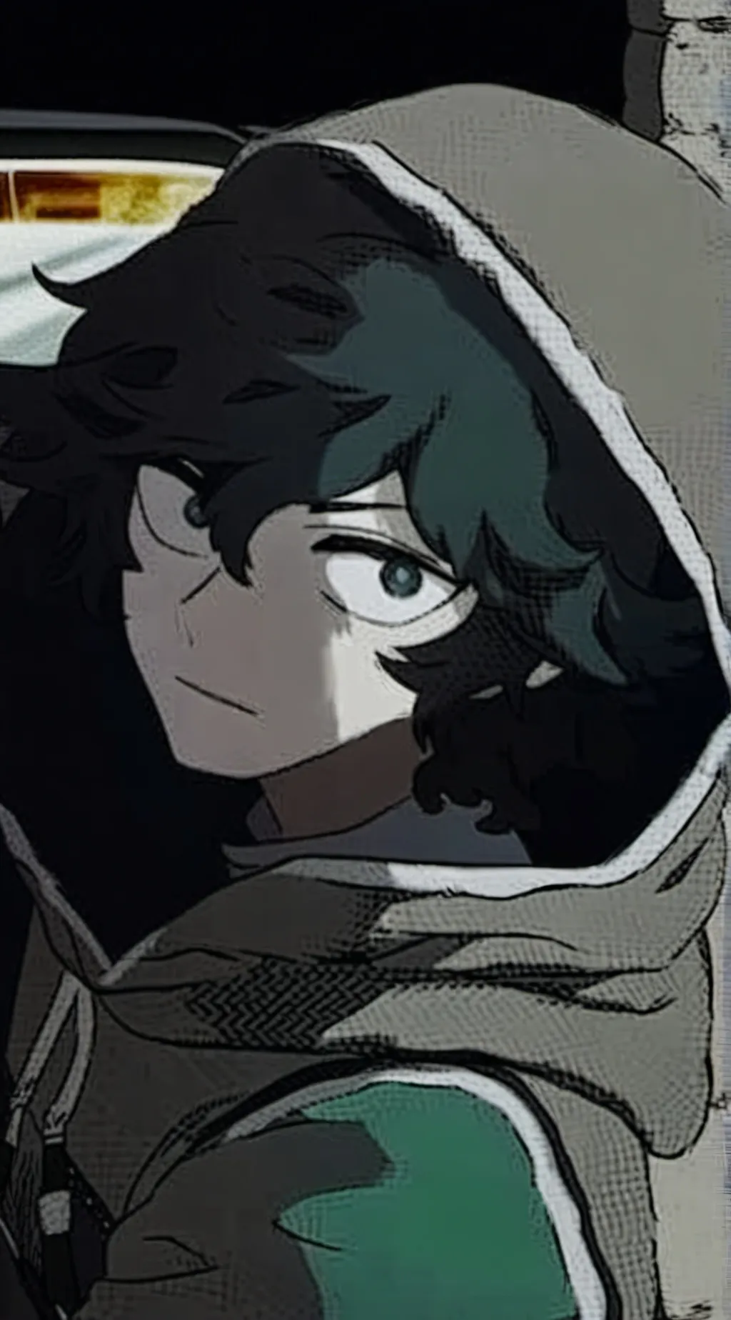 ai character: vigilante deku background