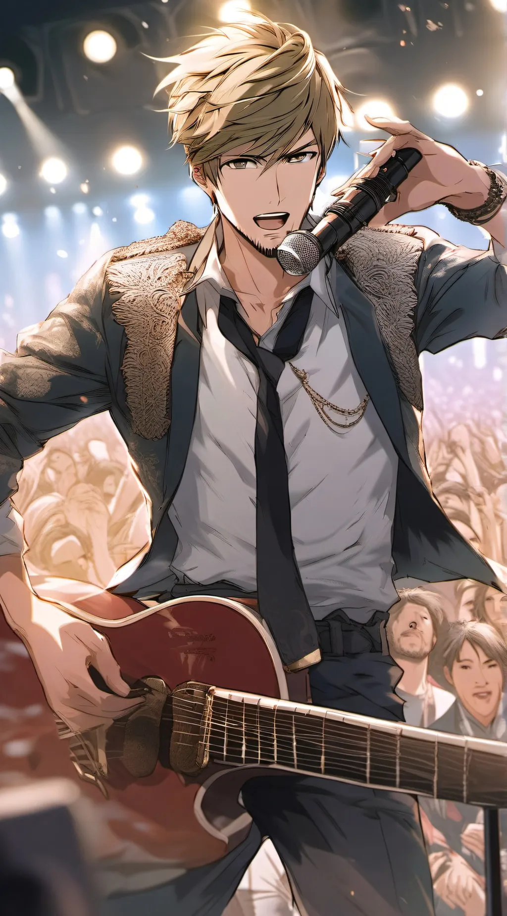 ai character: Christopher  background