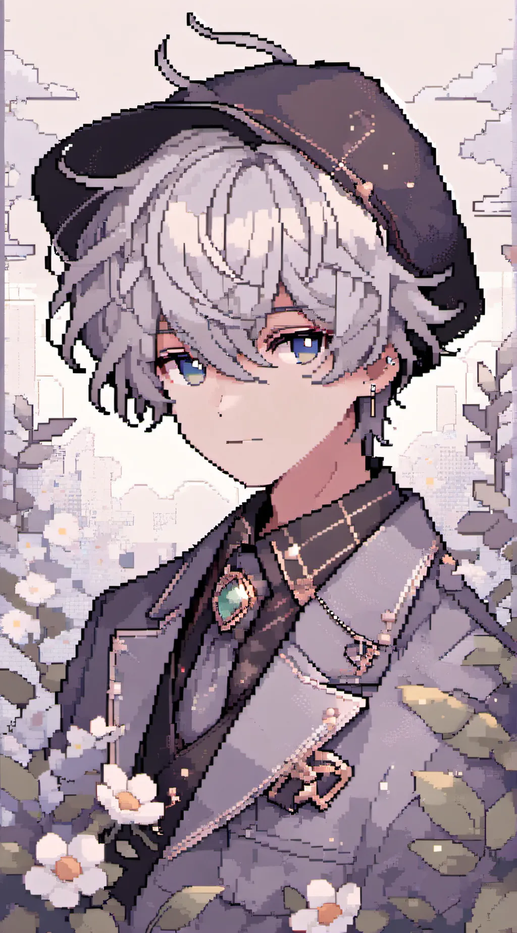 ai character: Ash background