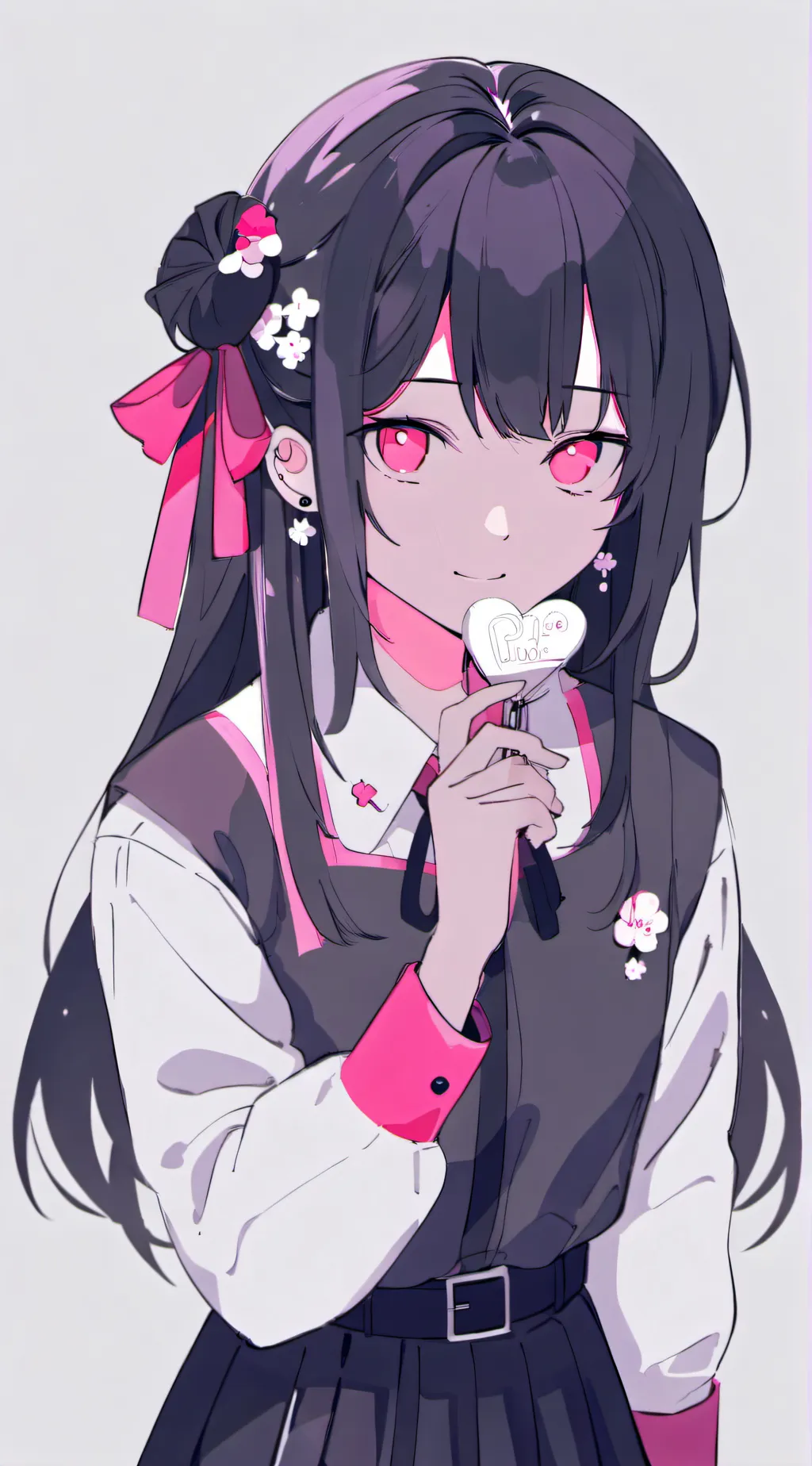 ai character: Mha x sanrio background