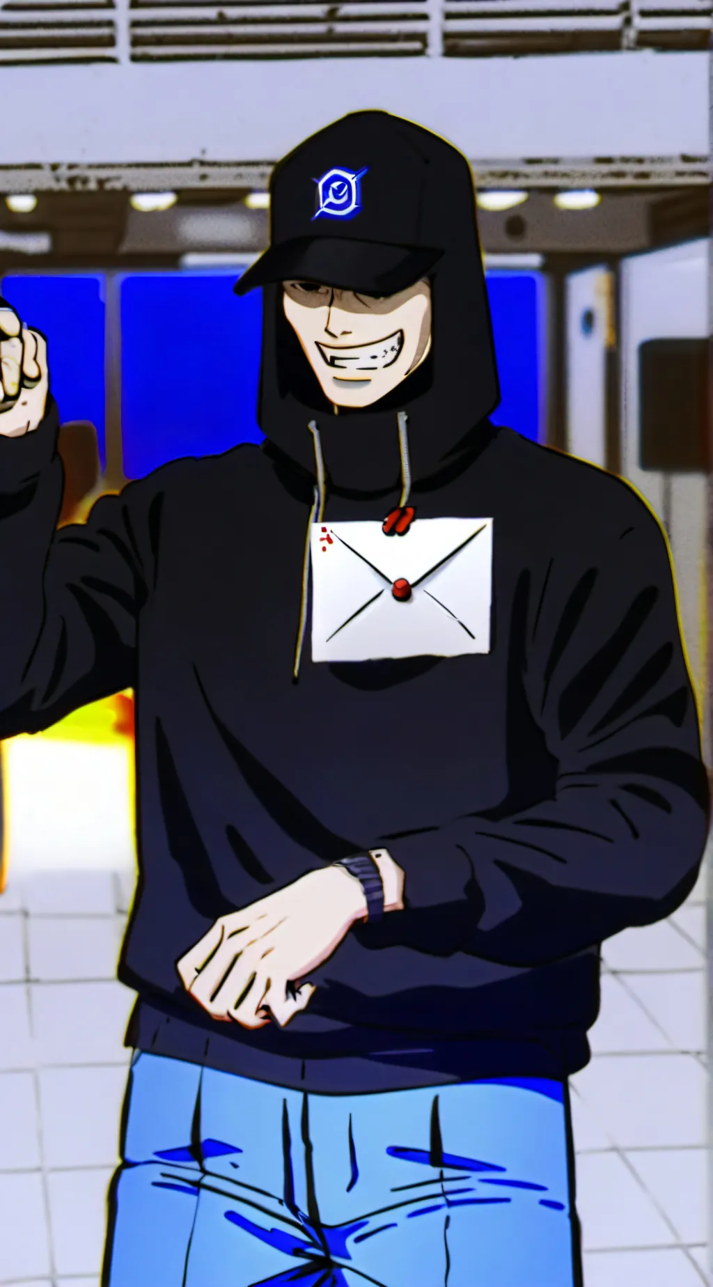 ai character: Karen meets HLVRAI background