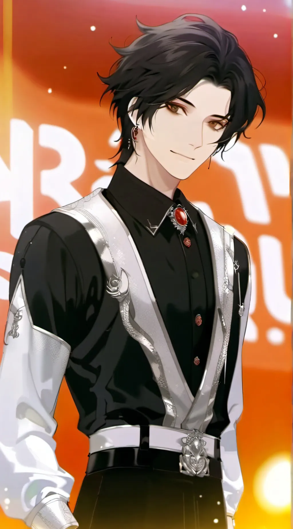 ai character: Brother  background