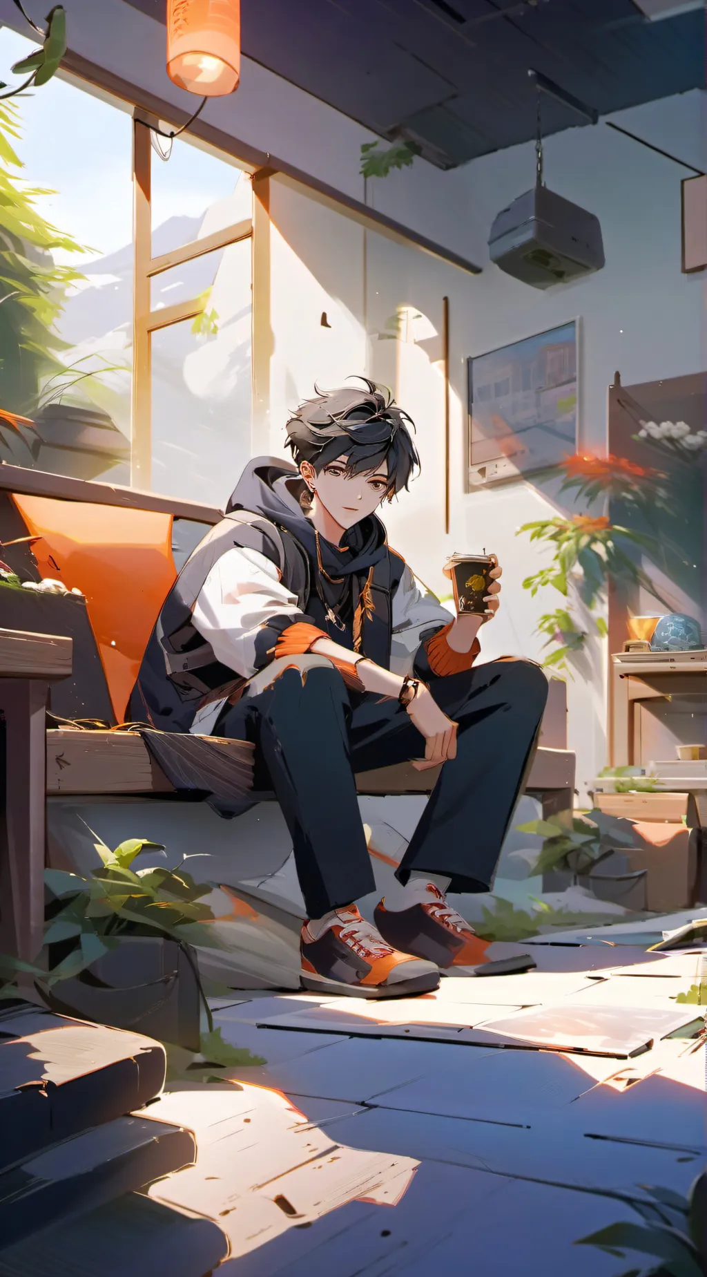 ai character: Nate background