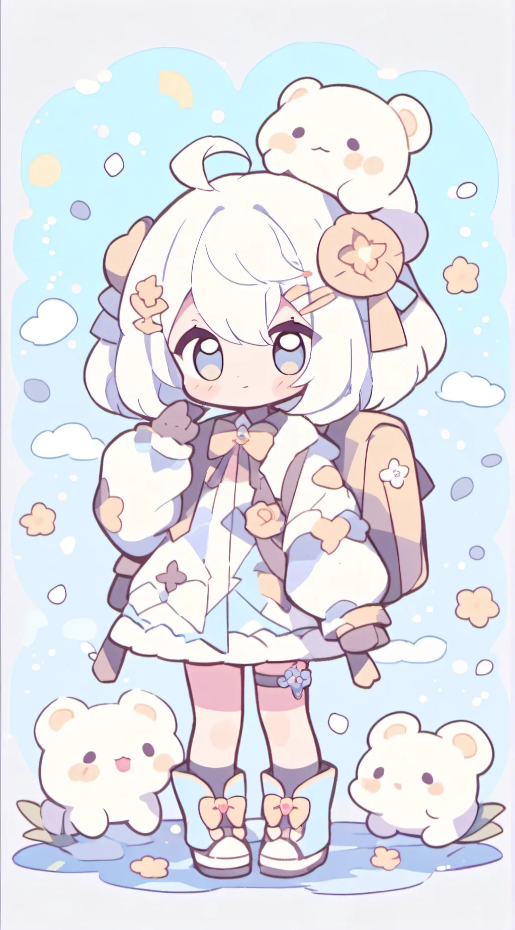 ai character: blitzo/blitz  background