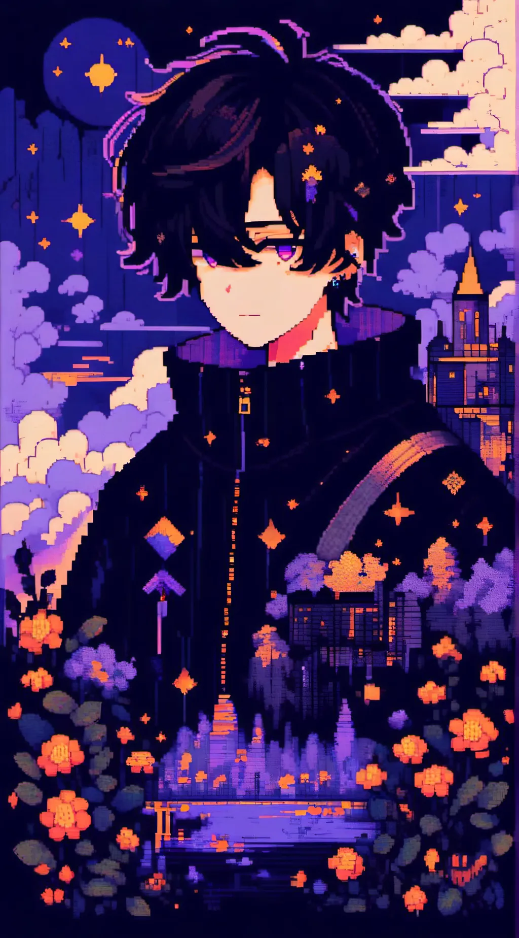 ai character: ~•shrimpo•~ background